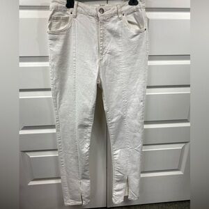 Skinny Split Jean White Size 10 Cotton On Women’s Denim